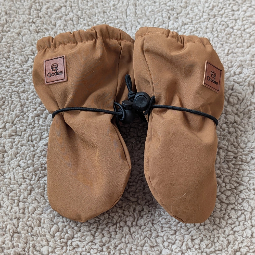 Oodee Mittens | Green Trendy Knit