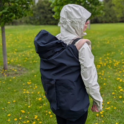 Outdoor Babywearing Cover - Navy blue