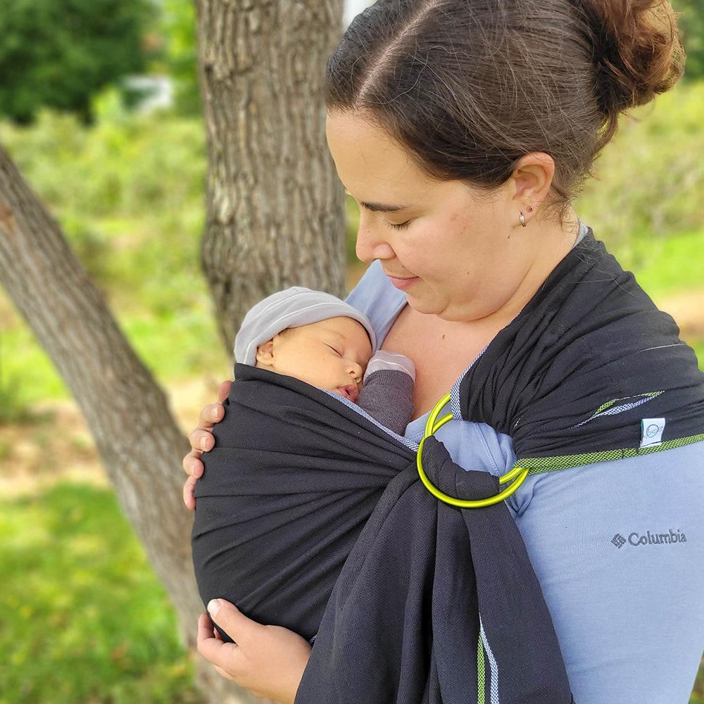 Moby Ring Ring Sling Wrap Newborn Baby Wrap Carrier Ring Sling
