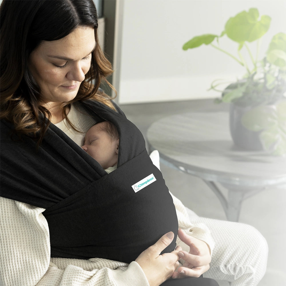 Stretchy wrap  |  Mint fabric  |  Black