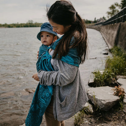 Woven Ring Sling | Dandelion Aqua