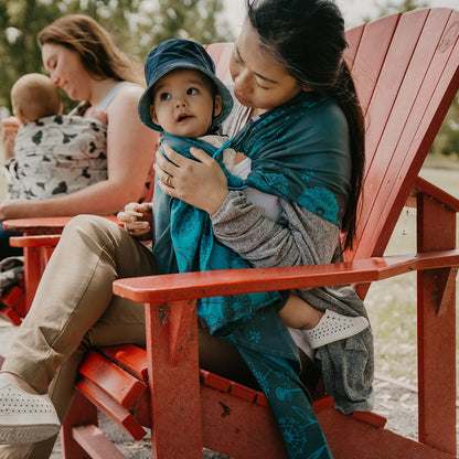 Woven Ring Sling | Dandelion Aqua