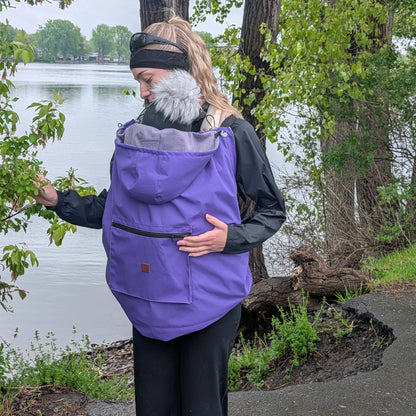 Outdoor Babywearing Cover - Violet