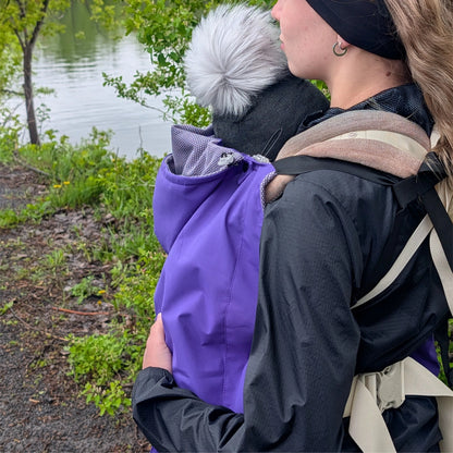 Outdoor Babywearing Cover - Violet