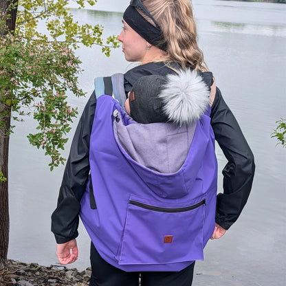 Outdoor Babywearing Cover - Violet