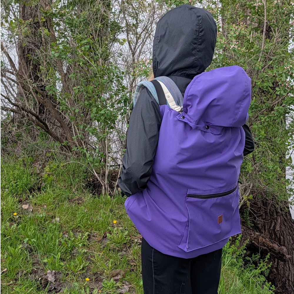 Outdoor Babywearing Cover - Violet