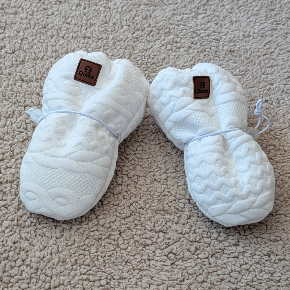 Oodee Mittens | Green Trendy Knit