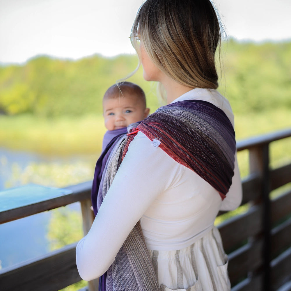 Woven Ring Sling | Sunset