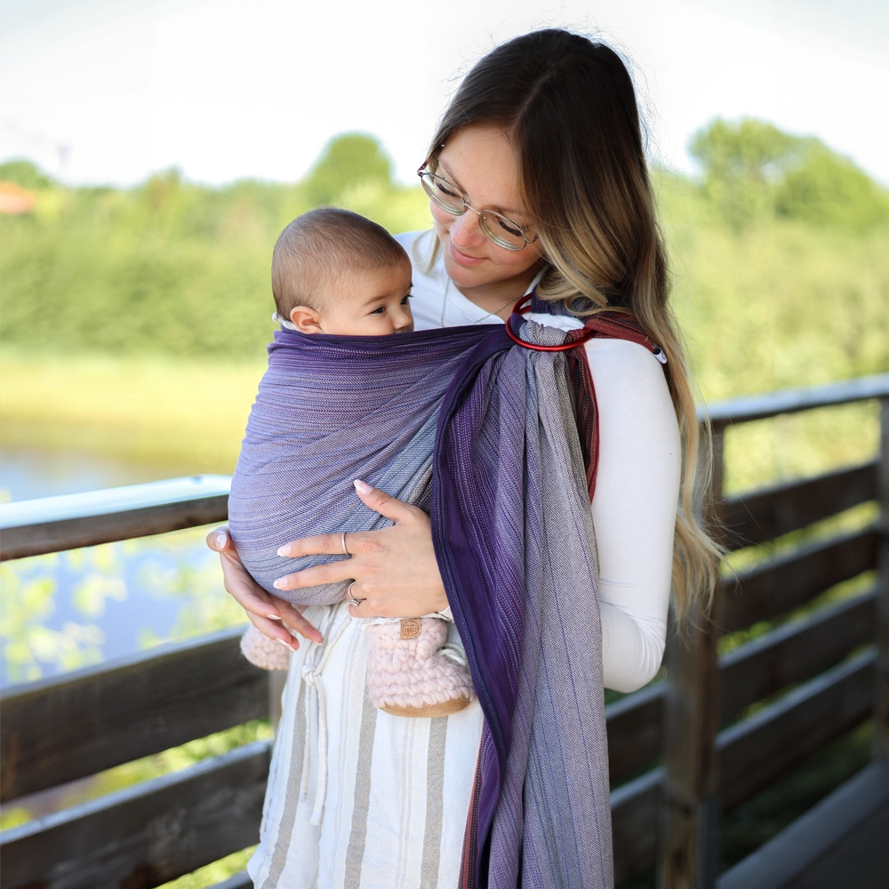 Woven Ring Sling | Sunset