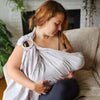 Écharpe porte-bébé ring sling lin linnen allaitement breastfeeding